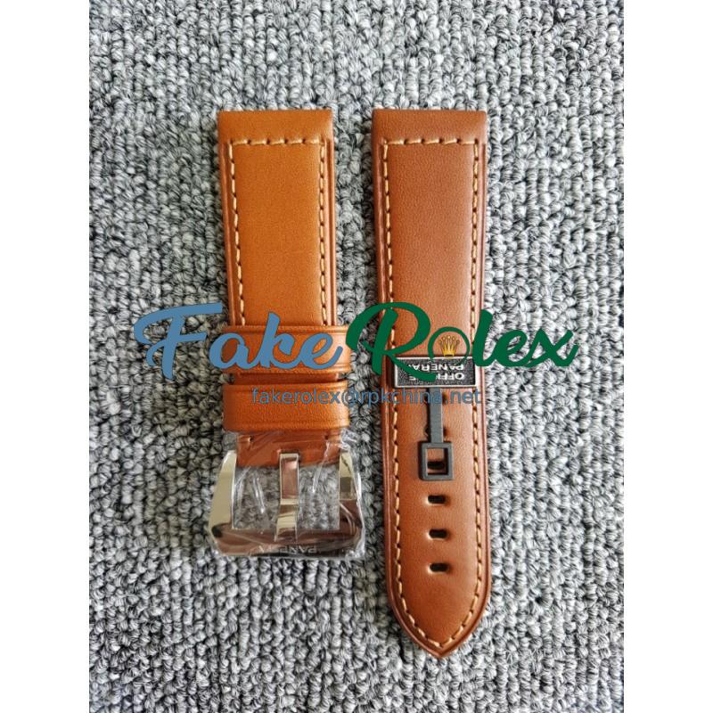 Replica Panerai Pam111 Brown Leather Strap 24MM