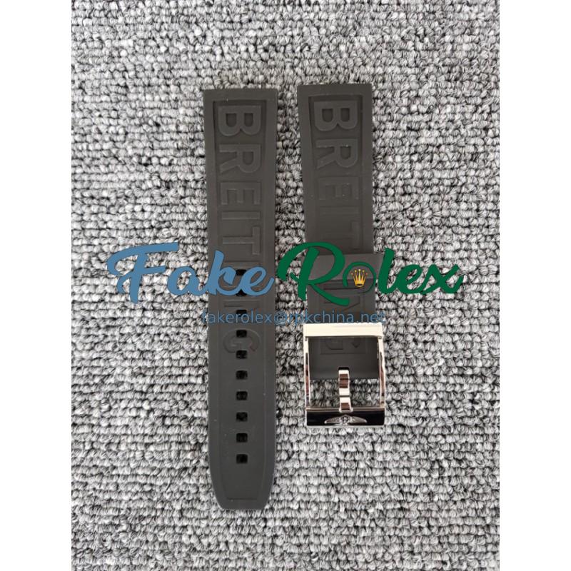 Replica Breitling Avenger GF Black Rubber Strap 22MM