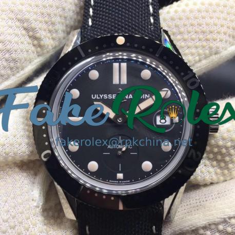 Replica Ulysse Nardin Diver Le Locle 3203-950 SY Stainless Steel Black Dial Swiss 2824-2