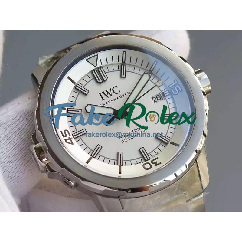 Replica IWC Aquatimer IW329004 V6 Stainless Steel White Dial Swiss 2836-2