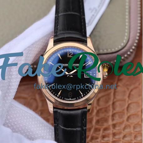 Replica Jaeger-LeCoultre Master Control Date 1542520 ZF Rose Gold Black Dial Swiss Caliber 899/1