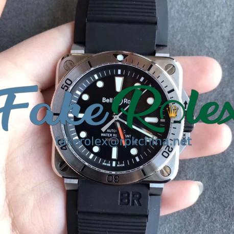 Replica Bell & Ross BR 03-92 Diver OX Stainless Steel Black Dial M9015