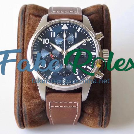 Replica IWC Pilot Chronograph Edition Le Petit Prince IW377714 ZF Stainless Steel Blue Dial Swiss 7750