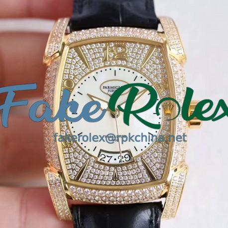 Replica Parmigiani Fleurier Kalpa Grande PF011968.01 AF Yellow Gold & Diamonds Diamond Dial Swiss PF331